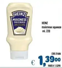 Del Prete Distribuzioni Heinz maionese squeeze offerta