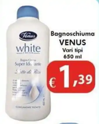 Bagnoschiuma Venus White