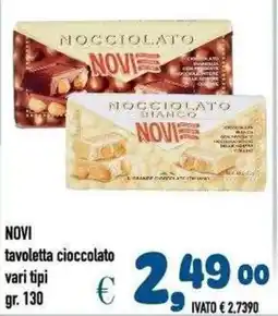 Del Prete Distribuzioni Novi tavoletta cioccolato offerta
