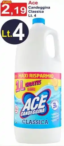 GuMì Supermercati Ace candeggina classica offerta