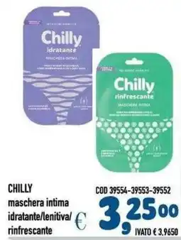 Del Prete Distribuzioni Chilly maschera intima idratante/rinfrescante offerta