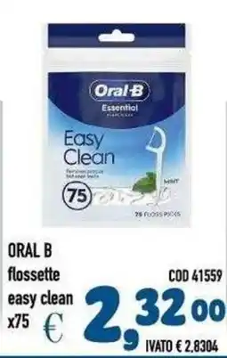 Del Prete Distribuzioni Oral B flossette easy clean offerta