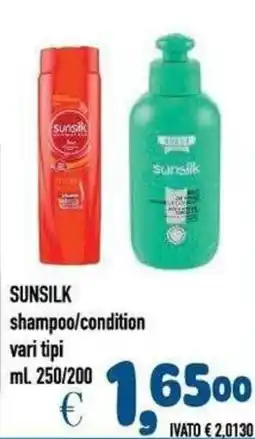 Del Prete Distribuzioni Sunsilk shampoo/condition offerta