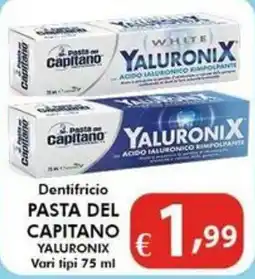 Bernava Dentifricio Pasta del Capitano Yaluronix offerta