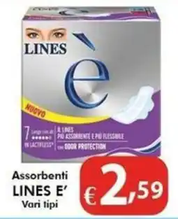 Bernava Assorbenti LINES E' offerta
