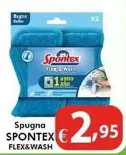 Bernava Spugna Spontex Flex&Wash offerta