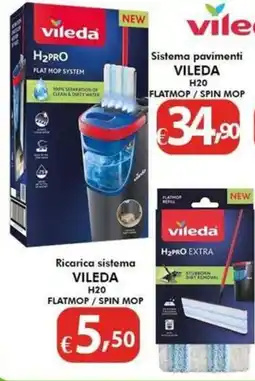 Bernava Sistema pavimenti VILEDA H20 offerta