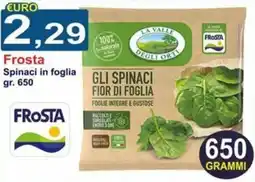 GuMì Supermercati Frosta Spinaci in foglia offerta