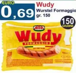 GuMì Supermercati Wudy Formaggio offerta