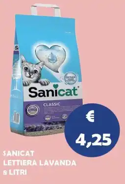 DB detersivi Sanicat lettiera lavanda offerta