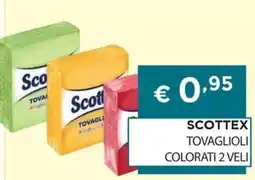 DB detersivi Scottex tovaglioli colorati offerta