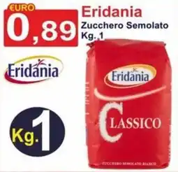 GuMì Supermercati Zucchero Semolato Eridania offerta