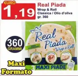 GuMì Supermercati Real Piada Wrap & Roll Classica offerta
