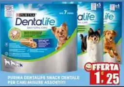 Maury's Purina Dentalife snack dentale per cani offerta