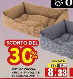 Maury's Optimo cuccia/cuscini fantasia offerta