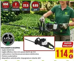 La Prealpina Tagliasiepi a scoppio offerta