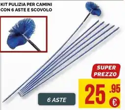 La Prealpina Kit pulizia per camini offerta