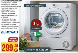 La Prealpina Asciugatrice Zerowatt offerta