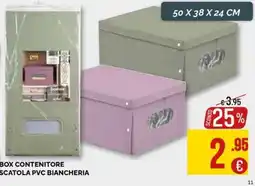 La Prealpina Box contenitore scatola pvc biancheria offerta