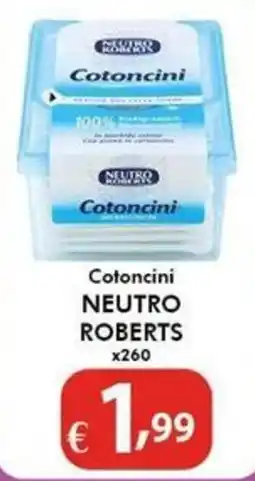 Bernava Cotoncini Neutro Roberts offerta
