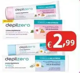 Bernava Depilzero crema depilatoria gambe e braccia offerta