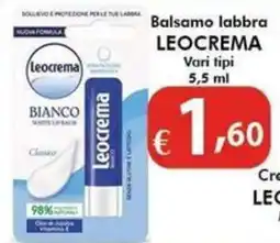 Bernava Balsamo labbra Leocrema offerta