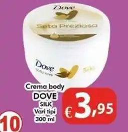 Bernava Crema body Dove Silk offerta