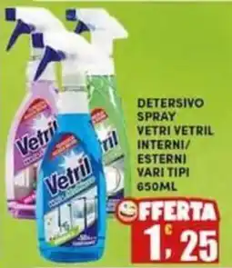 Maury's Detersivo spray vetri Vetril offerta