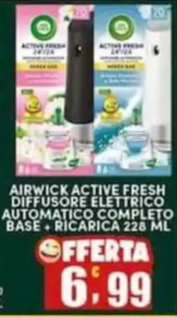 Maury's Airwick Active Fresh diffusore elettrico automatico completo offerta