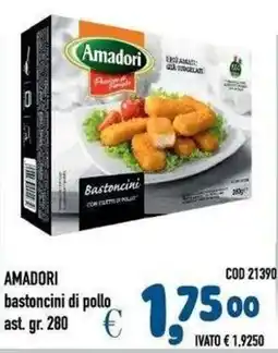 Del Prete Distribuzioni Amadori bastoncini di pollo offerta