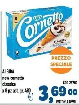 Del Prete Distribuzioni Algida new cornetto classico offerta