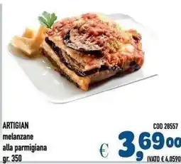 Del Prete Distribuzioni Artigian melanzane alla parmigiana offerta