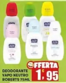 Maury's Deodorante vapo neutro Roberts offerta
