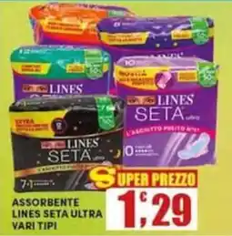 Maury's Assorbente Lines Seta Ultra offerta