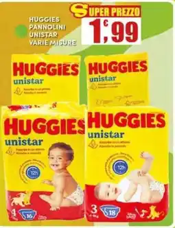 Maury's Huggies pannolini unistar offerta