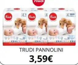 Sanitaria Gaia Trudi pannolini offerta