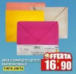 Maury's IRGE Completo Letto Matrimoniale Tinta Unità offerta