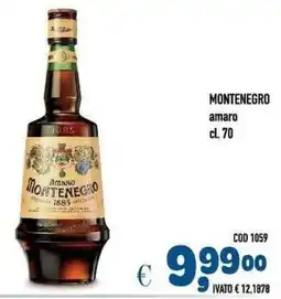Del Prete Distribuzioni Amaro Montenegro offerta