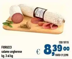 Del Prete Distribuzioni Fiorucci salame ungherese offerta