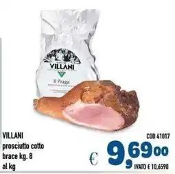Del Prete Distribuzioni Villani prosciutto cotto offerta