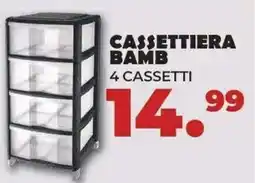 Amashop Cassettiera bamb offerta