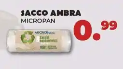 Amashop Sacco ambra micropan offerta