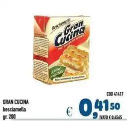 Del Prete Distribuzioni Gran Cucina besciamella offerta