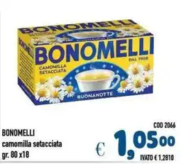 Del Prete Distribuzioni Bonomelli camomilla setacciata offerta