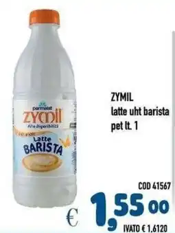 Del Prete Distribuzioni Zymil latte uht barista offerta