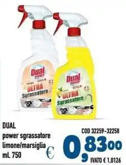 Del Prete Distribuzioni Dual power sgrassatore offerta