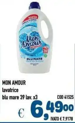 Del Prete Distribuzioni Mon Amour lavatrice blu mare offerta