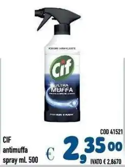 Del Prete Distribuzioni Cif antimuffa spray offerta