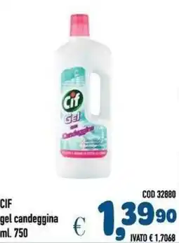 Del Prete Distribuzioni Cif gel candeggina offerta