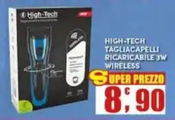 Maury's High-Tech tagliacapelli ricaricabile 3W wireless offerta
